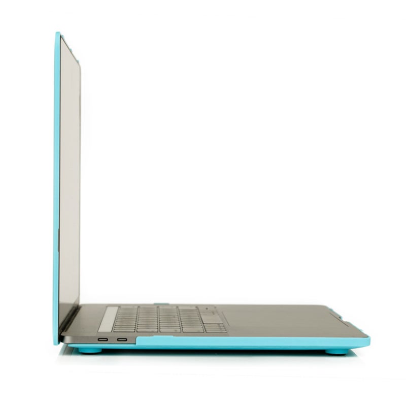 RUBAN Case for MacBook Pro 15 inch 2019 2018 2017 2016 Release A1990/A1707 with Touch Bar, Plastic Hard Shell Cover, Turquoise - Image 5